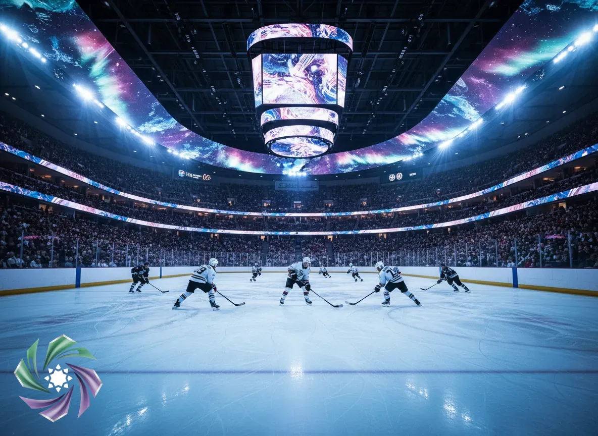 Sororite NHL market board displaying upcoming hockey fixtures and odds.